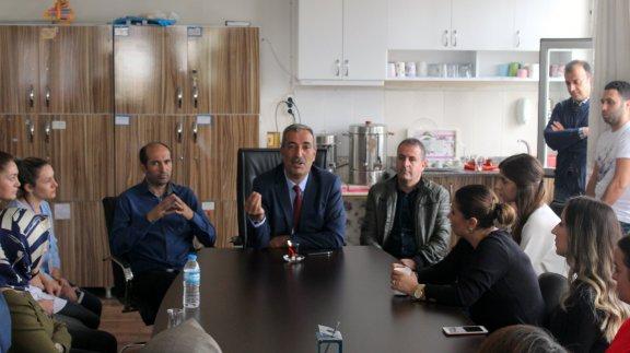 Şehitkâmil İlçe Milli Eğitim Müdürümüz Sayın Mehmet YAĞCI nın Okul Ziyaretleri Devam Ediyor