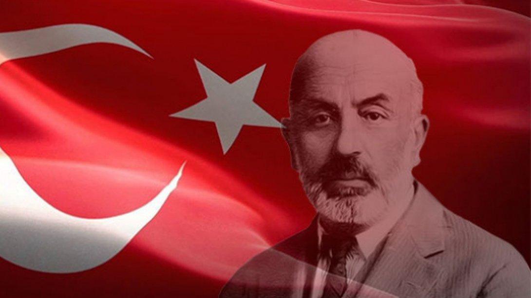Müdürümüz Sayın Mehmet YAĞCI'nın İstiklal Marşı'mızın Kabulünün 100. Yılı ve Mehmet Akif Ersoy'u Anma Günü Mesajı